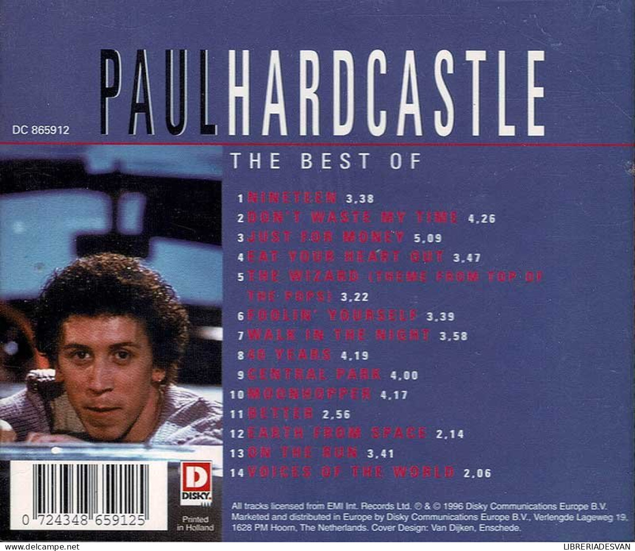 Paul Hardcastle - The Best Of. CD - Dance, Techno & House