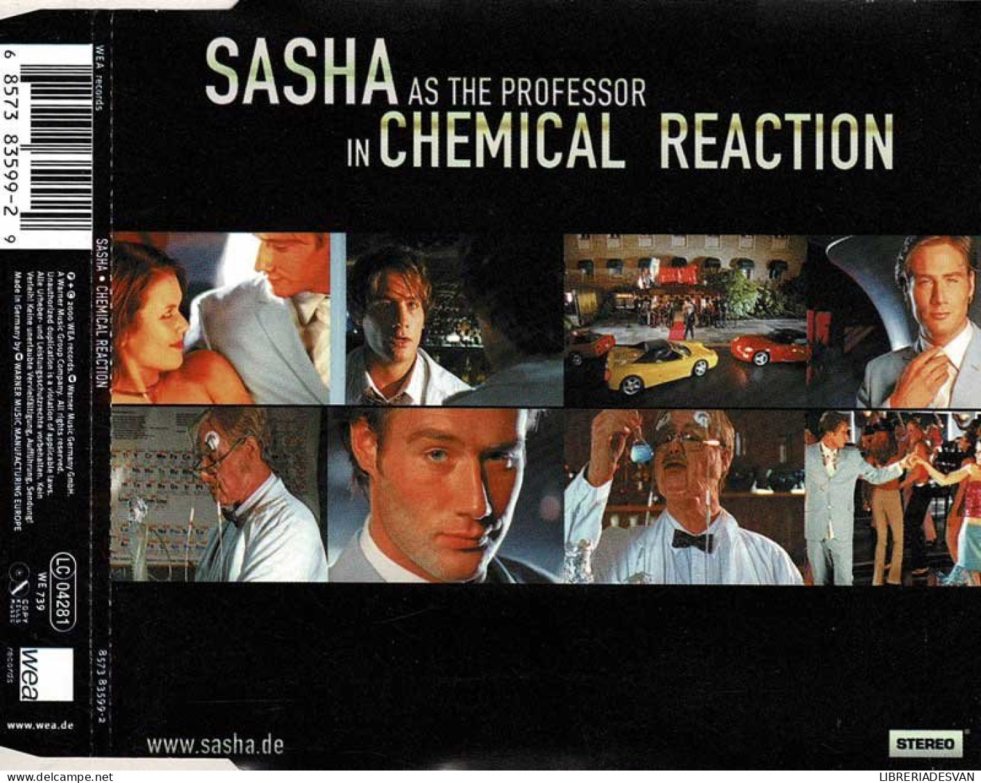 Sasha - Chemical Reaction. CD Maxi-Single - Dance, Techno En House