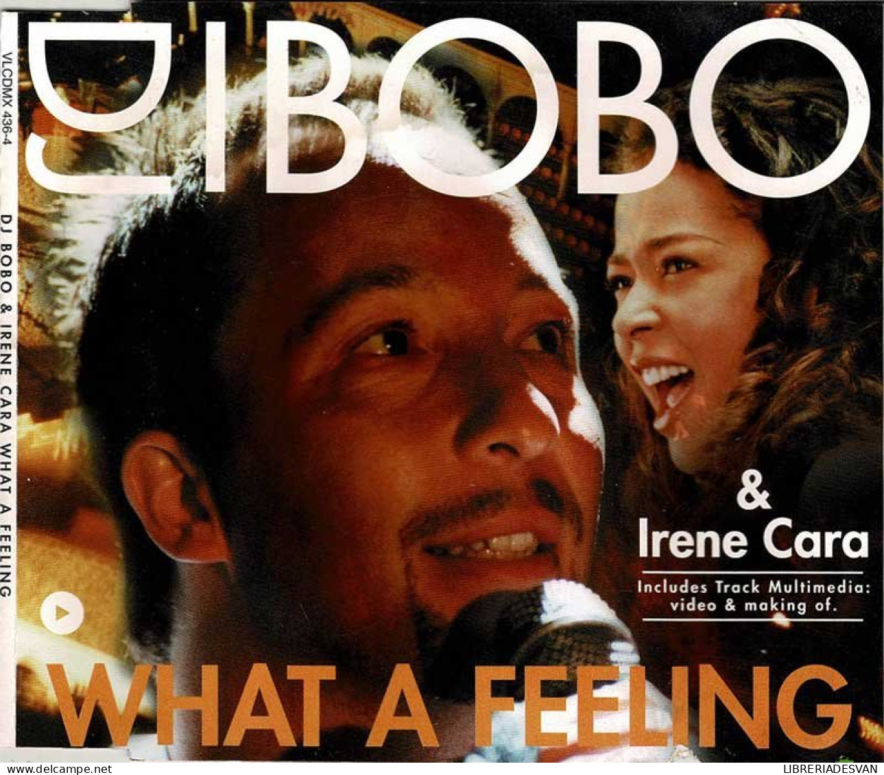 DJ BoBo - What A Feeling. CD Maxi-Single - Dance, Techno En House