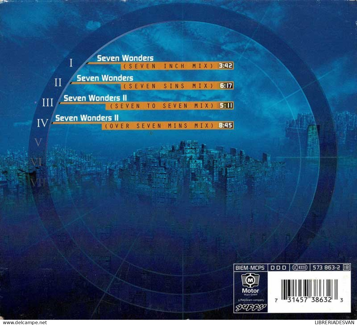 U96 - Seven Wonders. CD - Dance, Techno & House