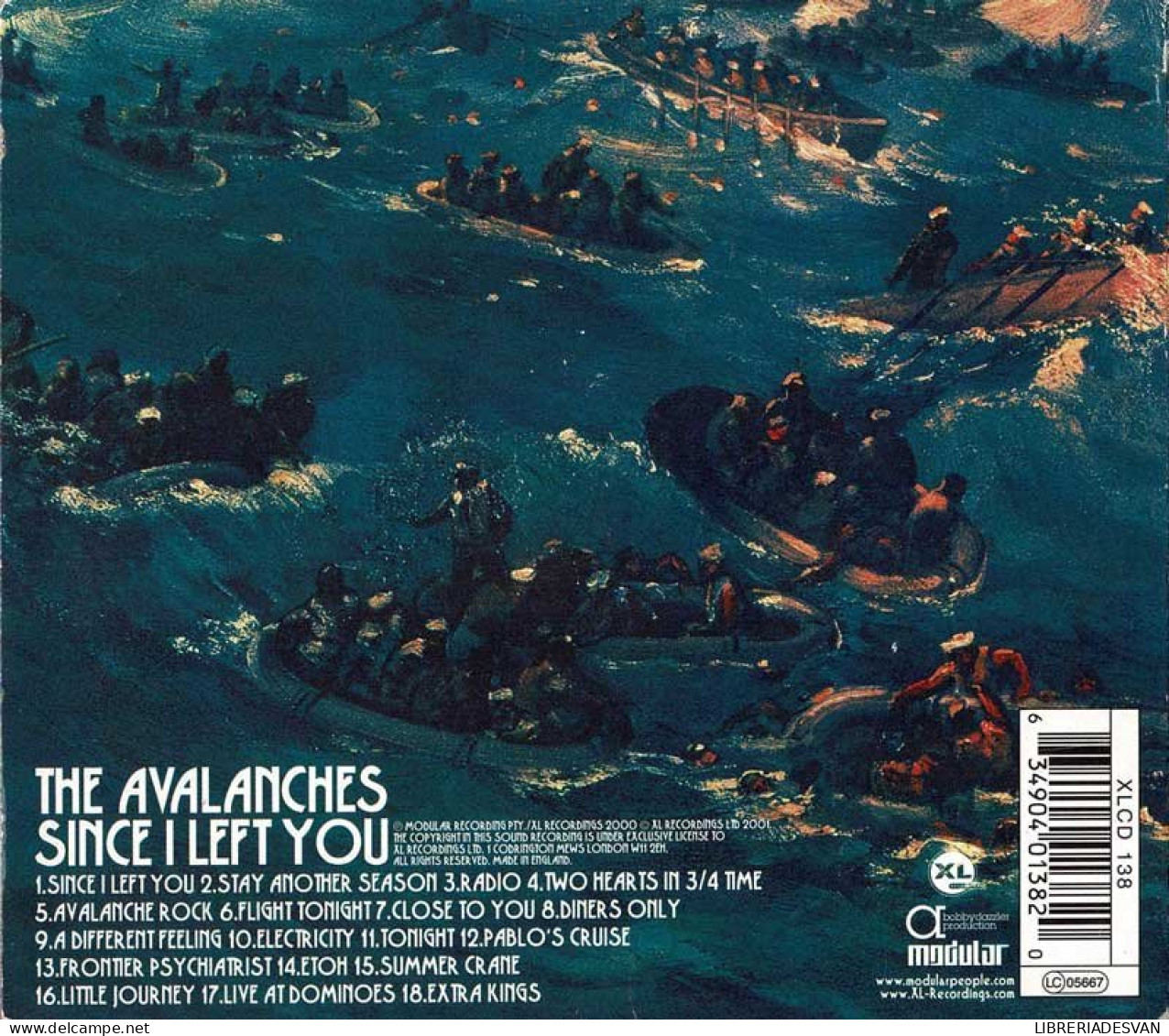 The Avalanches - Since I Left You. CD - Dance, Techno & House