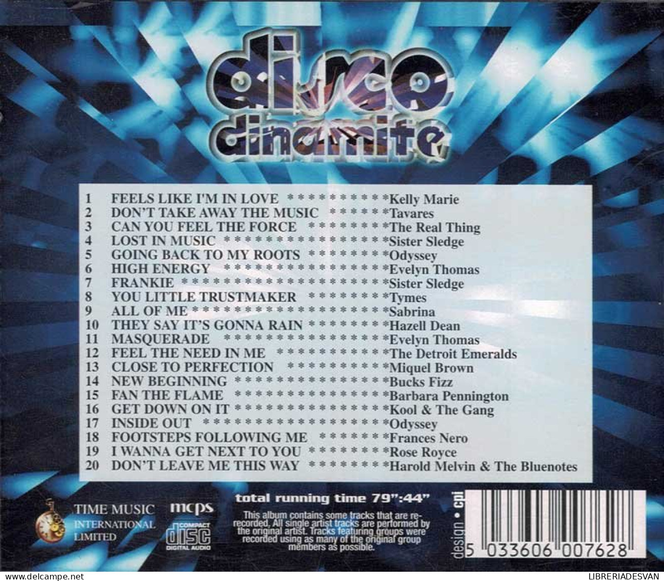 Disco Dinamite - 20 Dynamic Disco Hits. CD - Dance, Techno En House