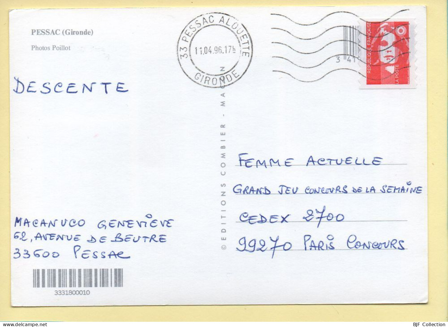 33. PESSAC – Multivues (voir Scan Recto/verso) - Pessac