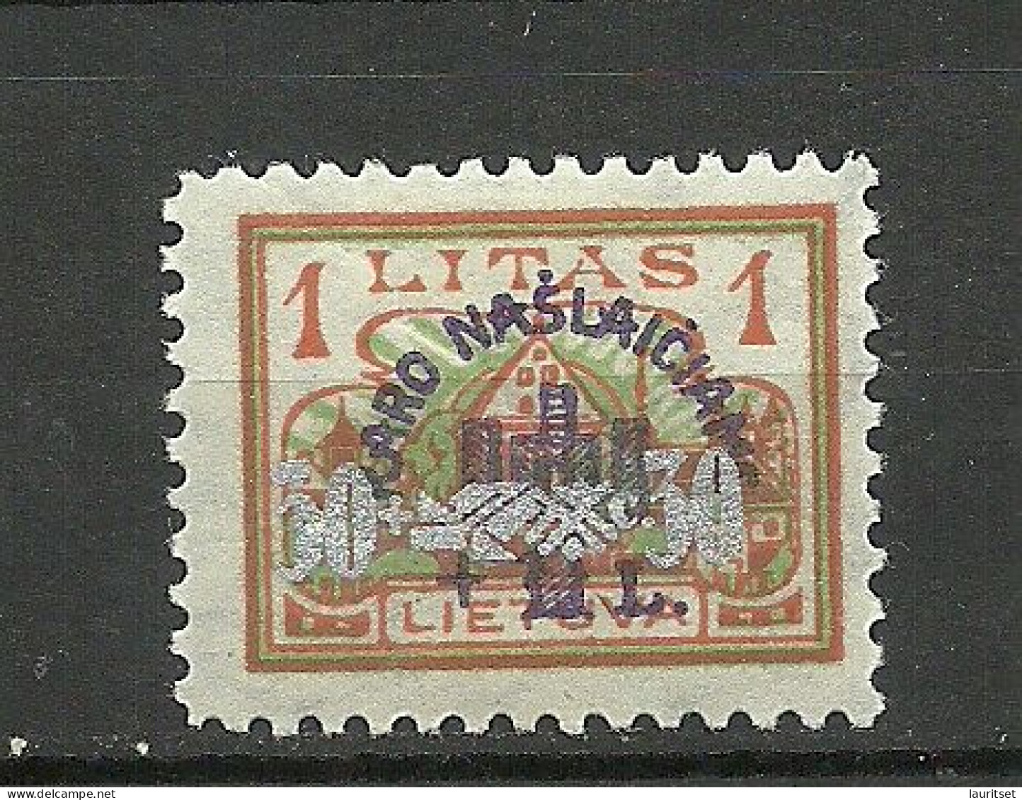 LITAUEN Lithuania 1926 Michel 258 * - Litauen