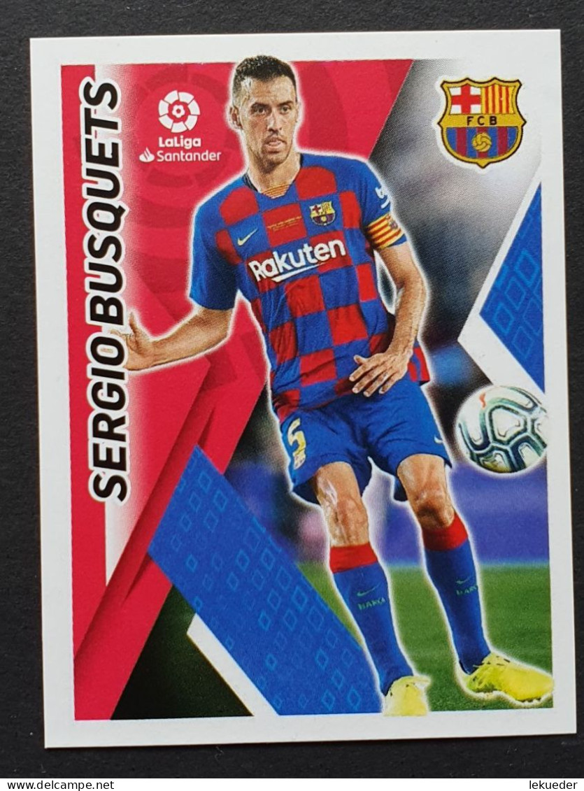 Action #68 SERGIO BUSQUETS (FC Barcelona) - PANINI Liga 2019-20 Sudamérica/Brazil - Trading Cards