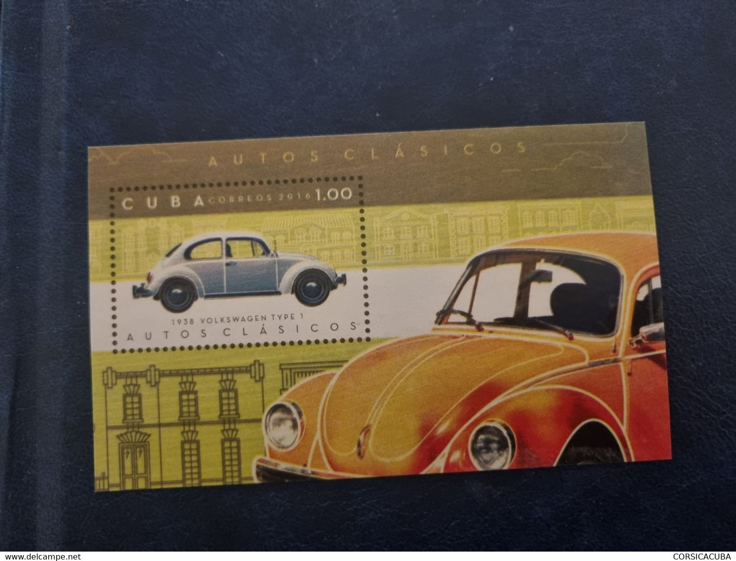 CUBA  NEUF  2016    HB  AUTOS  CLASICOS   //  PARFAIT  ETAT  //  1er   CHOIX // - Ungebraucht