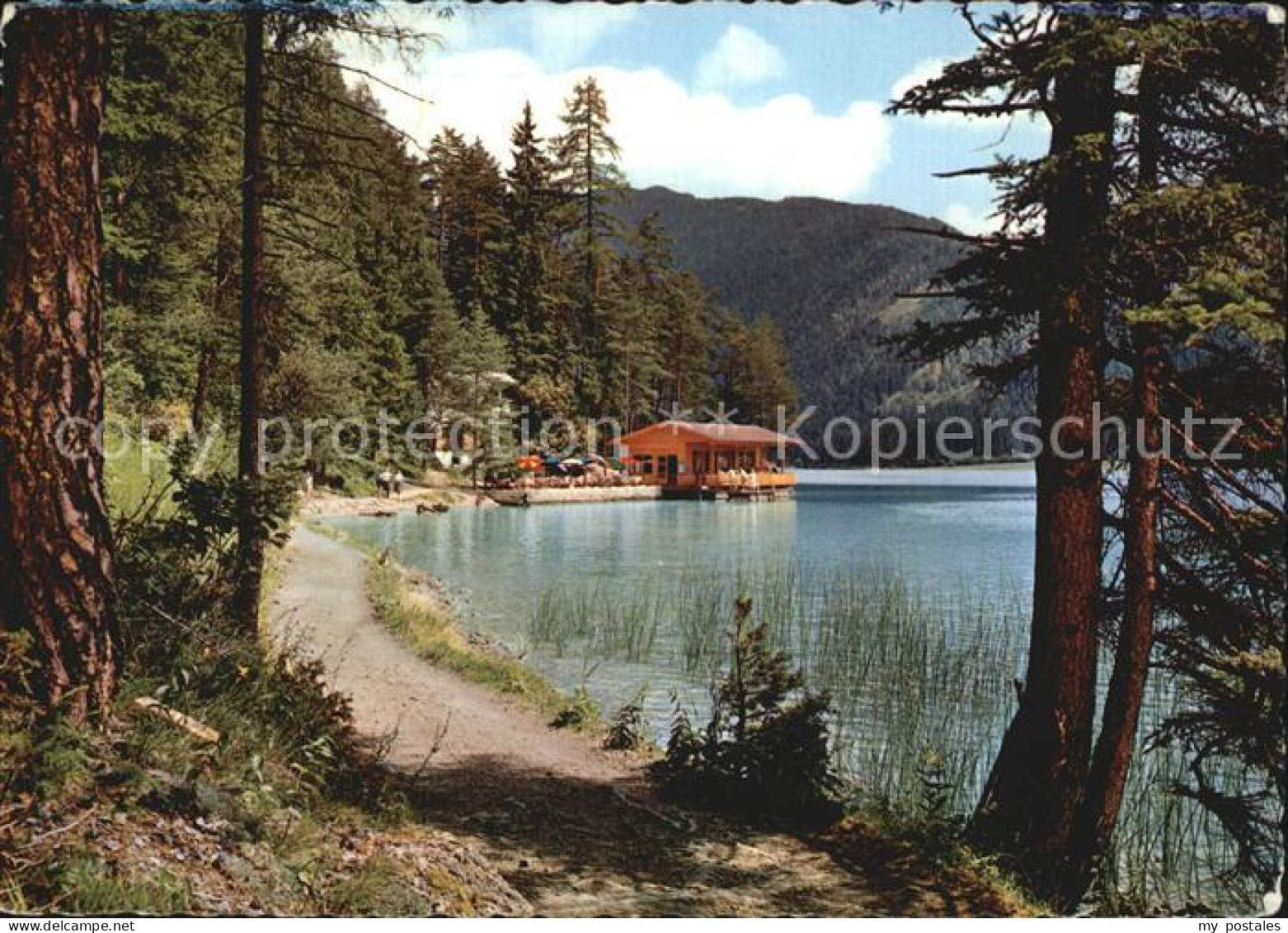 72448011 Weissensee Kaernten Gasthaus Und Motorbootstation Ronacherfels Weissens - Weissensee