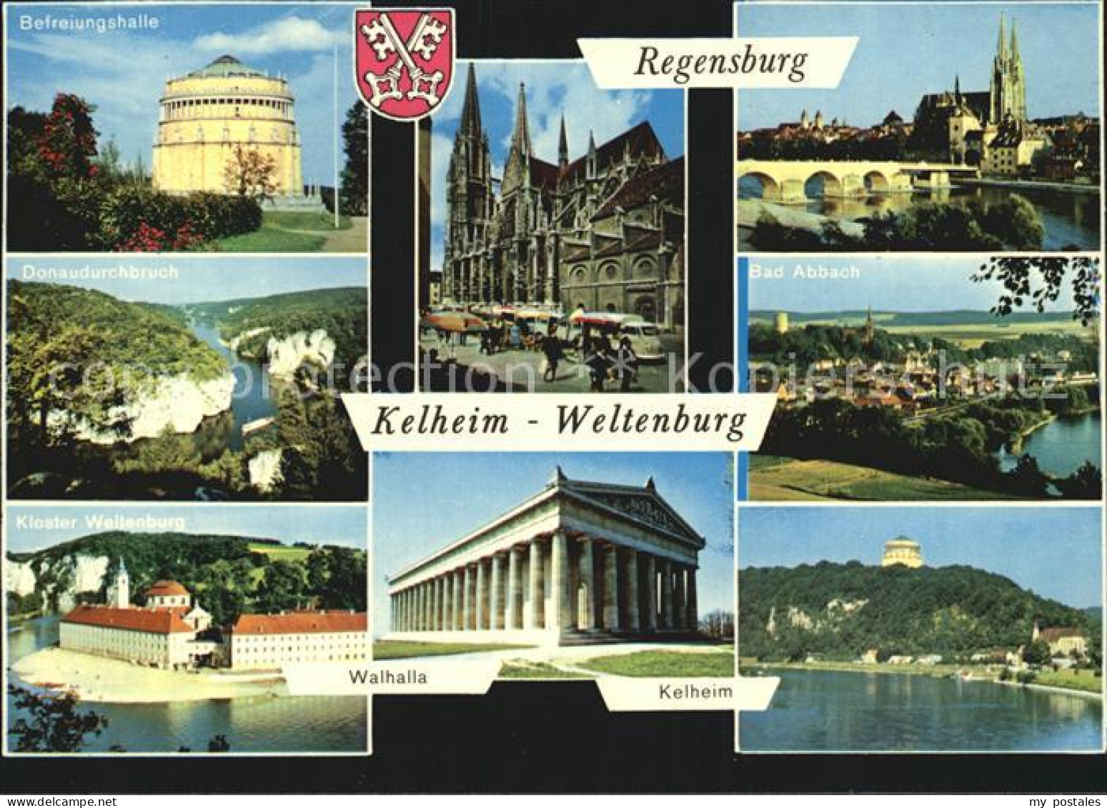 72447787 Kelheim Weltenburg Regensburg Walhalla Befreiungshalle Bad-Abbach Kelhe - Kelheim