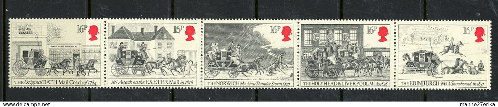 Great Britain 1984 "Attack On The Mail"  MNH - Used Stamps