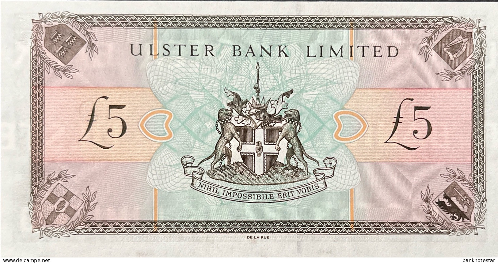 Northern Ireland 5 Pounds, P-335b (1.7.1998) - UNC - 5 Pounds