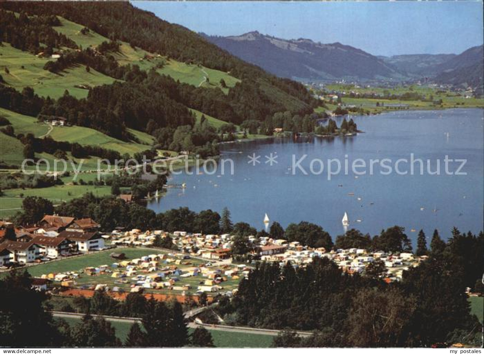 72447758 Buehl Alpsee Fliegeraufnahme Camping Konstanzer-Tal  Buehl - Immenstadt