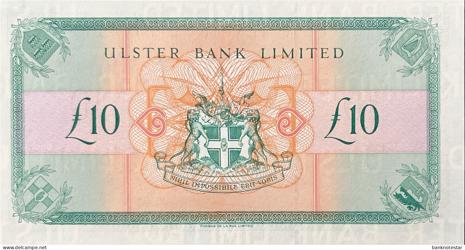 Northern Ireland 10 Pounds, P-336a (1.1.1997) - UNC - 10 Ponden