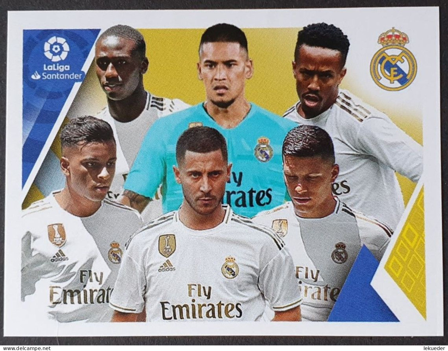 Fichajes #100  (Real Madrid) - PANINI Liga 2019-20 Sudamérica/Brazil - Trading Cards