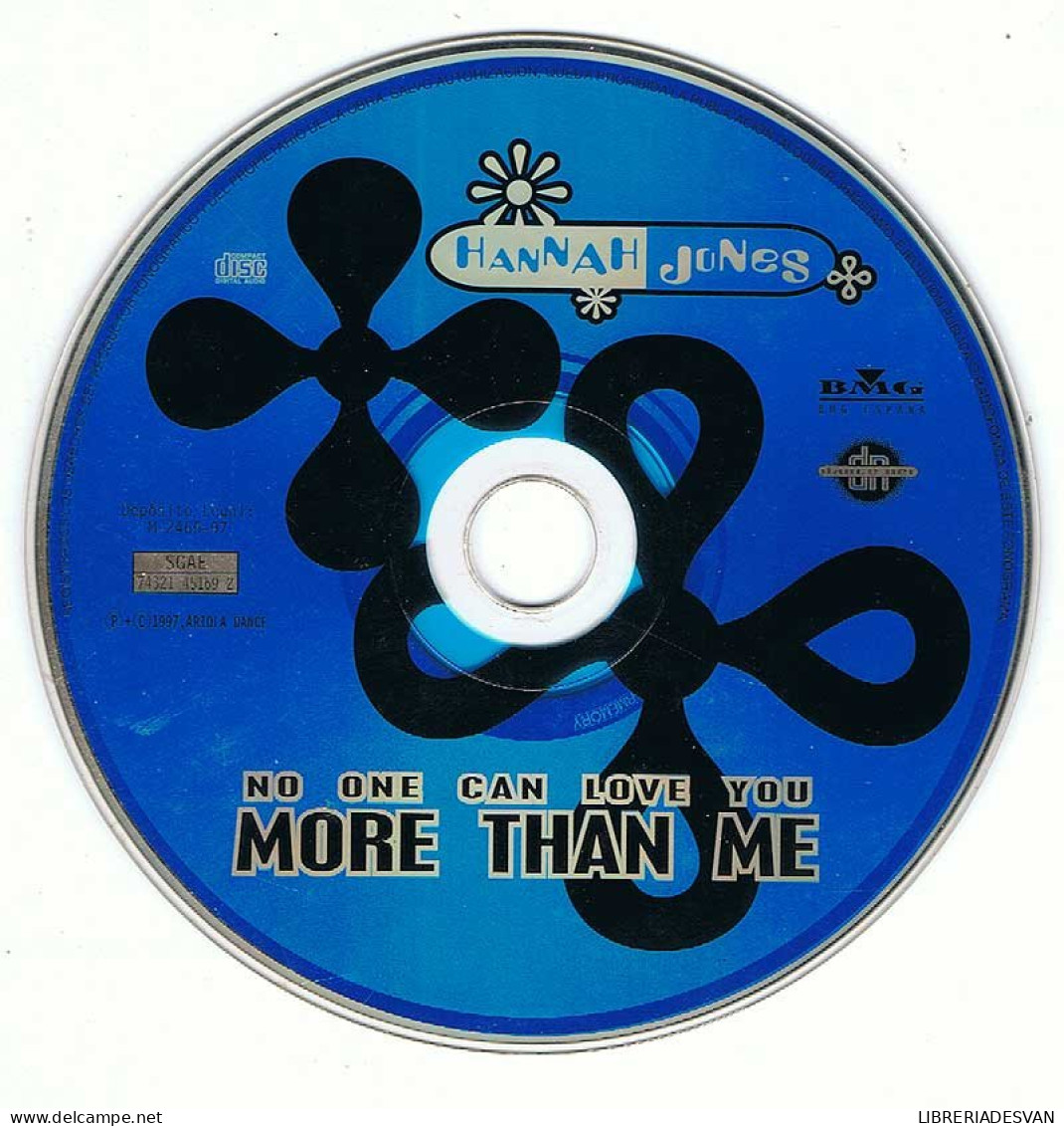 Hannah Jones - No One Can Love You More Than Me. CD Maxi - Dance, Techno & House