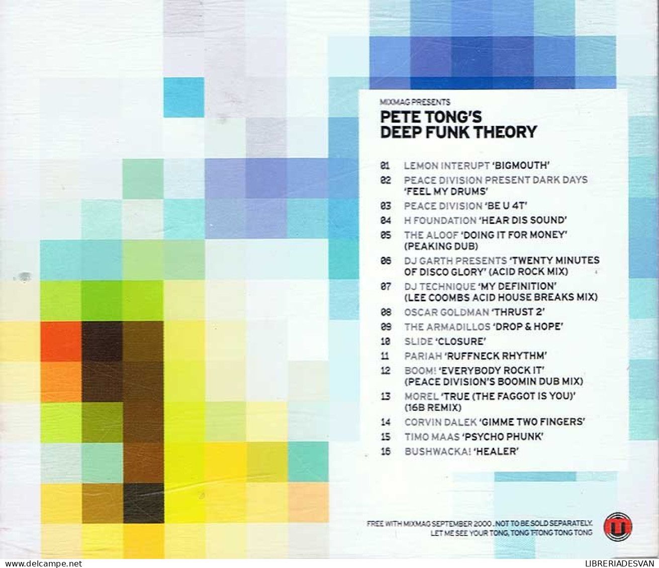 Pete Tong - Pete Tong's Deep Funk Theory. CD - Dance, Techno & House