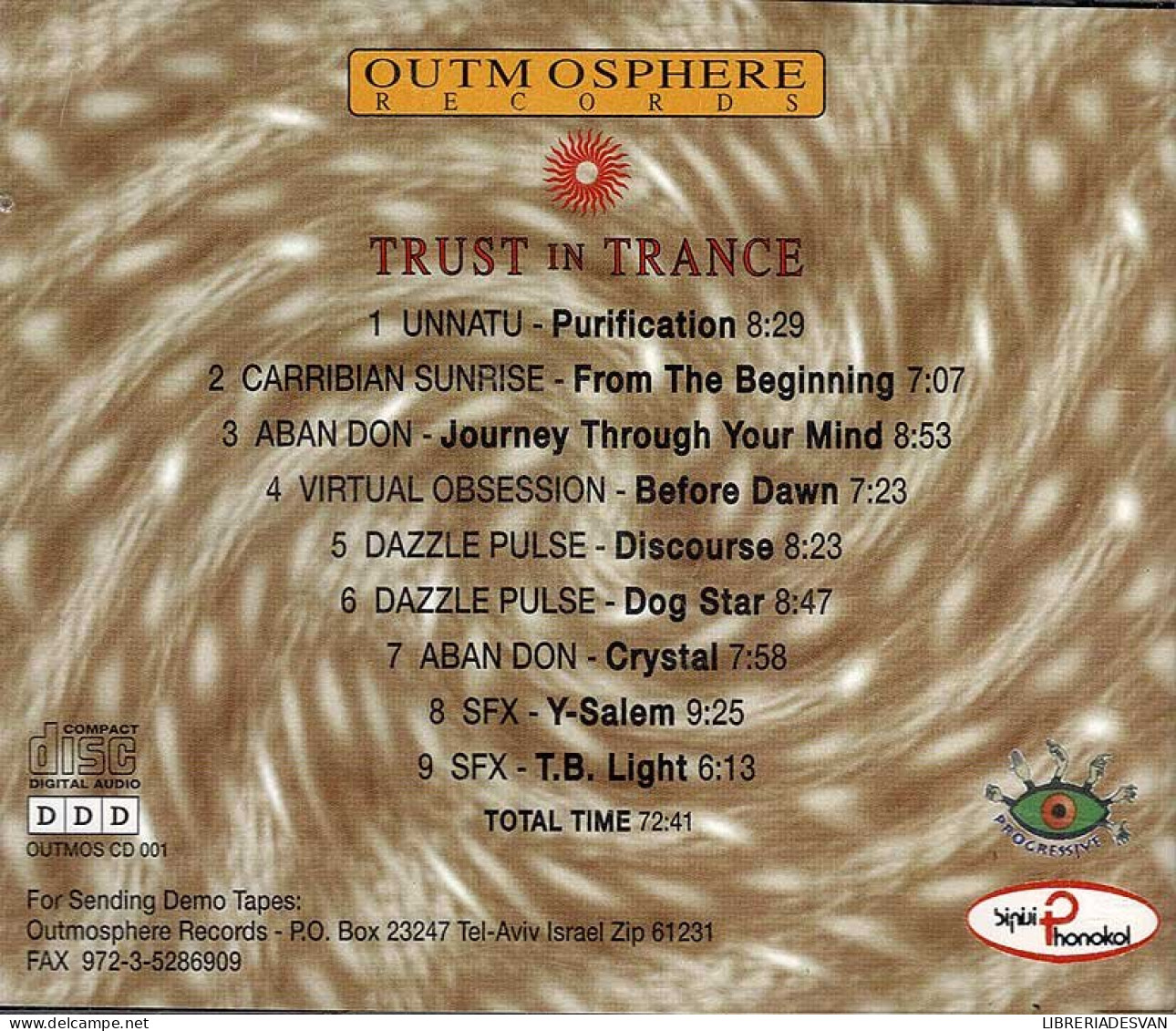 Trust In Trance. CD - Dance, Techno & House