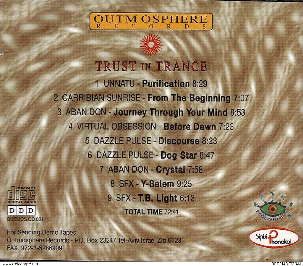 Trust In Trance. CD - Dance, Techno En House