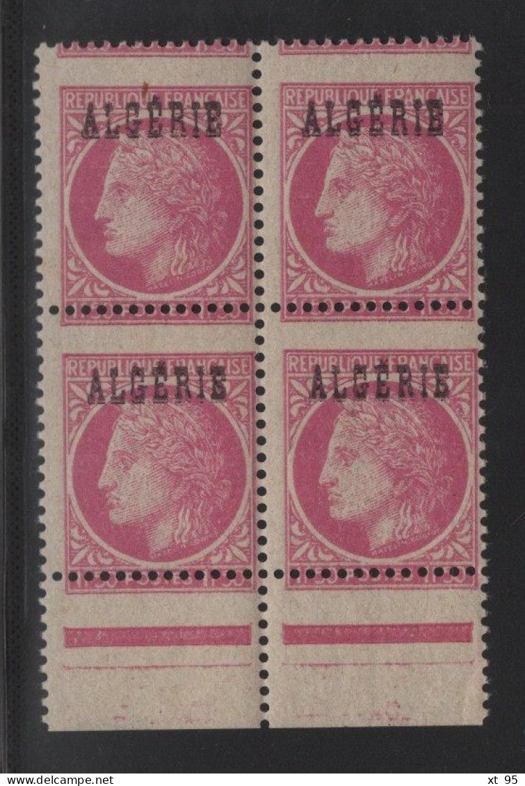 Type Mazelin - Algerie N°679 - Piquage A Cheval - ** Neuf Sans Charniere - 1945-47 Ceres Of Mazelin