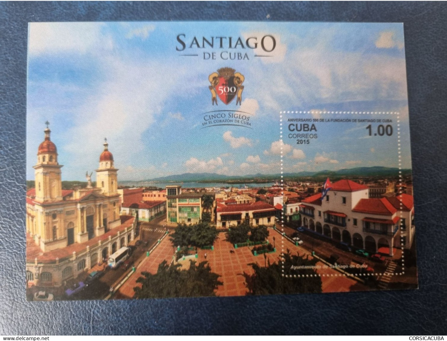 CUBA  NEUF  2015   HB   SANTIAGO  DE  CUBA  //   PARFAIT ETAT // 1er  CHOIX  // - Unused Stamps