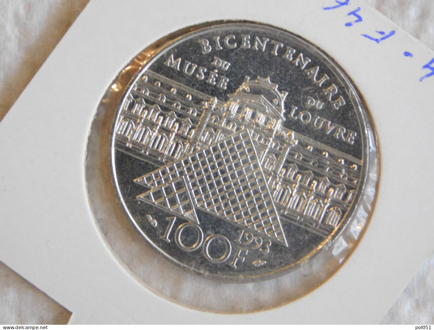 France 100 Francs 1993 FDC LIBERTÉ GUIDANT LE PEUPLE (1104) Argent Silver - 100 Francs
