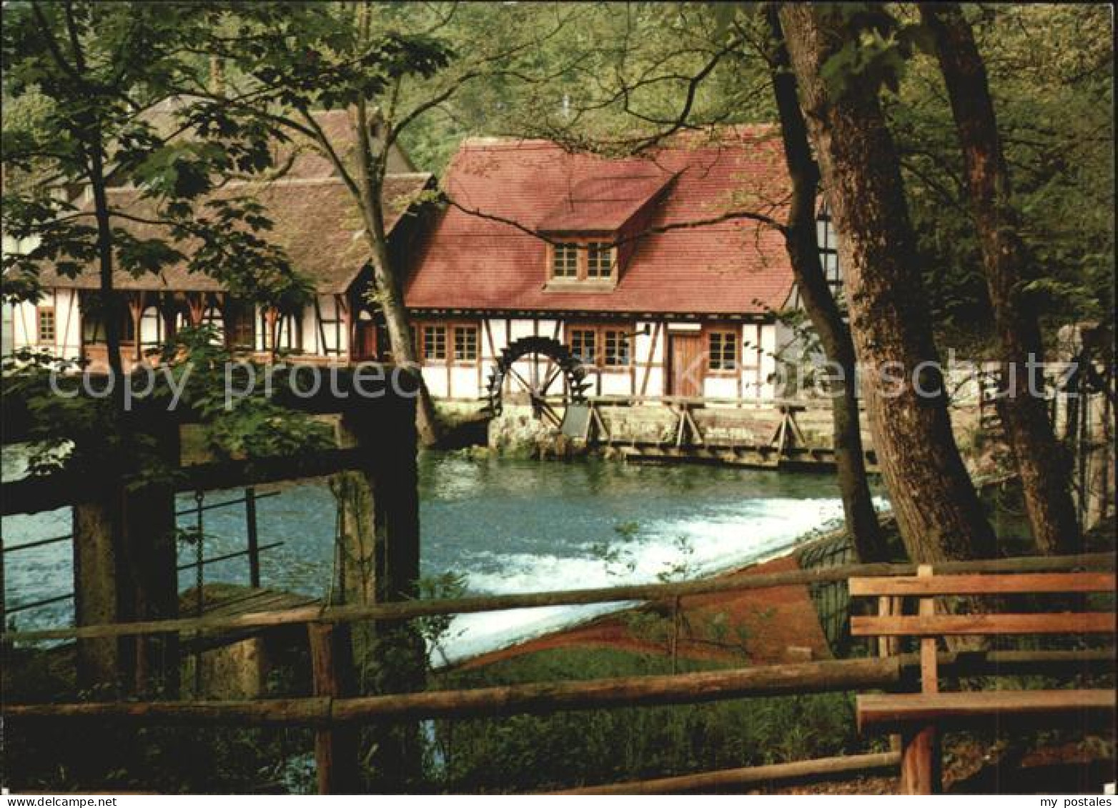 72444309 Blaubeuren Blautopf Mit Hammerschmiede Blaubeuren - Blaubeuren