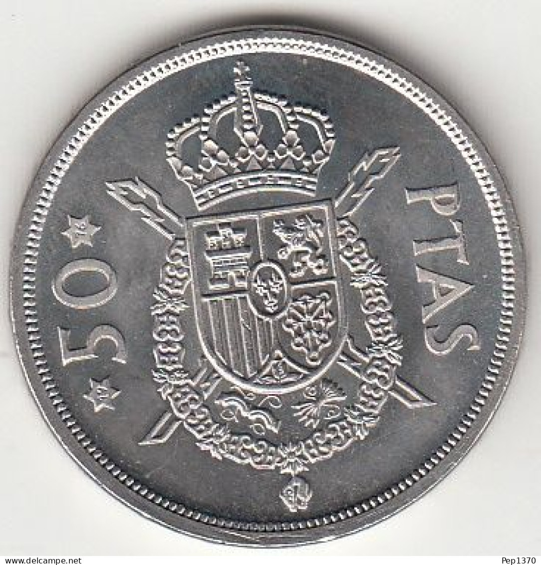 MONEDA DE 50 PESETAS DE 1975 *76 SIN CIRCULAR - 50 Peseta