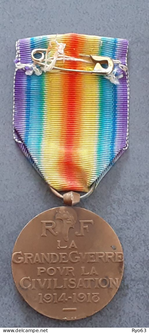 Médaille Interalliée WW1 - Frankrijk