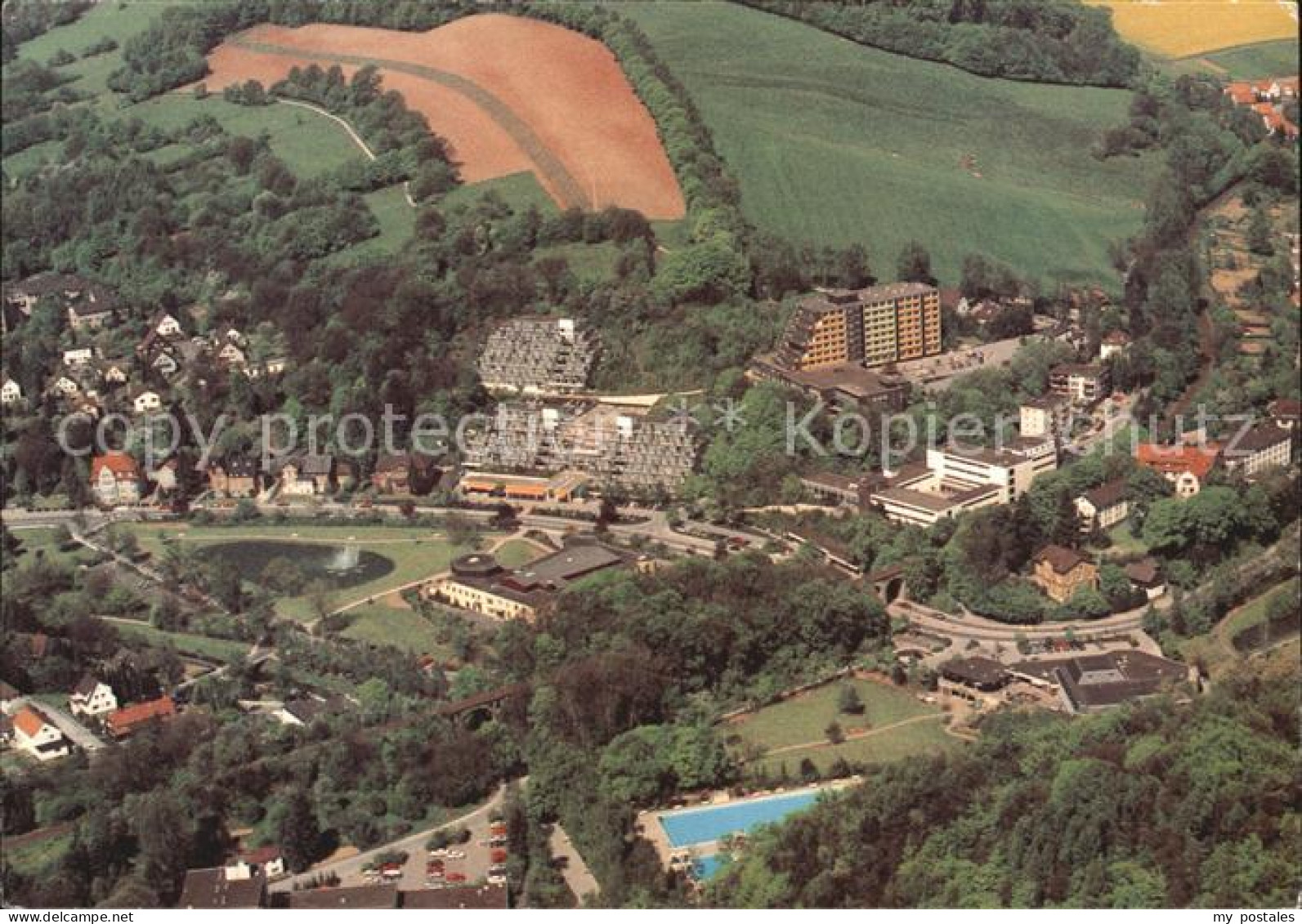 72442762 Bad Gandersheim Fliegeraufnahme Bad Gandersheim - Bad Gandersheim