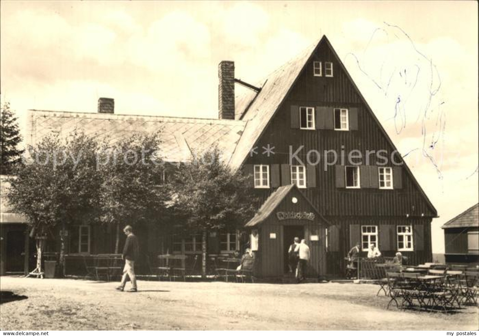 72442731 Altenberg Erzgebirge Waldschaenke Altes Raupennest Geising - Geising