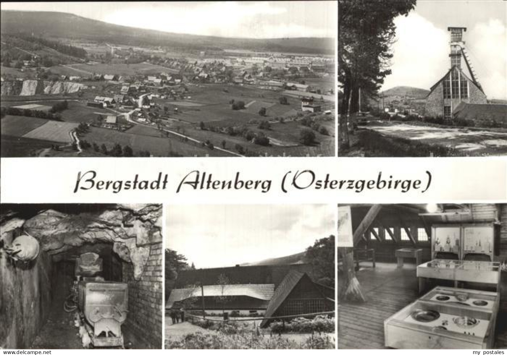 72442700 Altenberg Erzgebirge Bergstadt Bergbau Museum Arno-Lippmann Schacht Gei - Geising