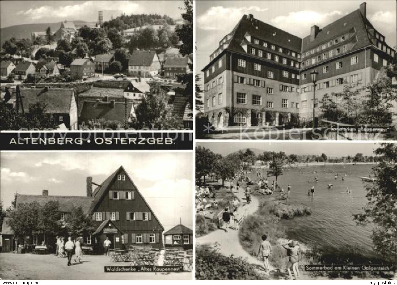 72442688 Altenberg Erzgebirge Galgenteich Sanatorium Raupennest  Geising - Geising