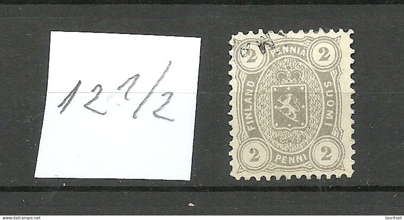 FINLAND FINNLAND 1882 Michel 12 B O - Used Stamps