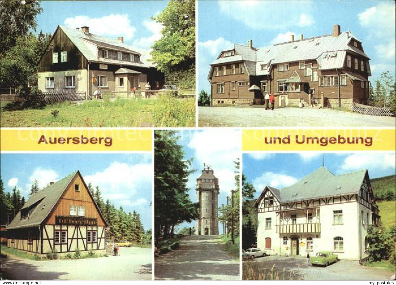 72406180 Auersberg Wildenthal Und Umgebung Johanngeorgenstadt Gasthaus Berghotel - Eibenstock
