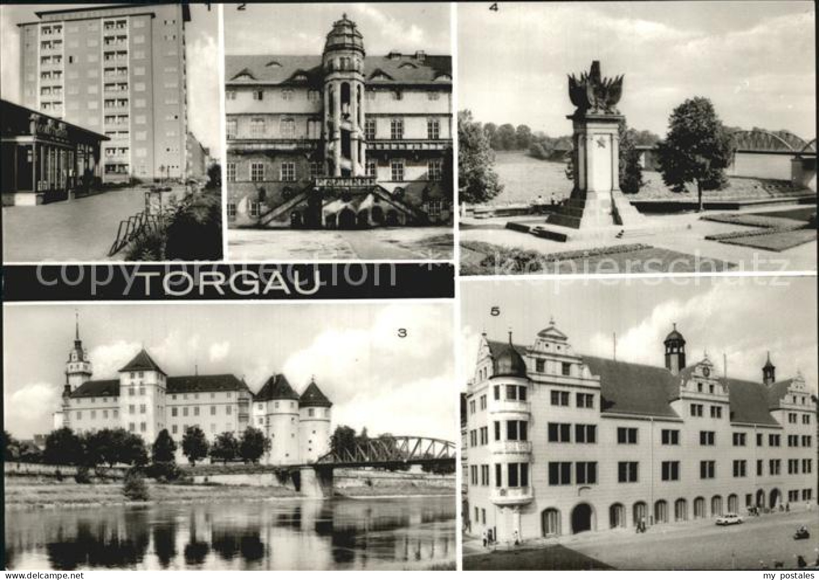 72406029 Torgau Hochhaus Schloss Hartenfels Wendelstein Rathaus Torgau - Torgau