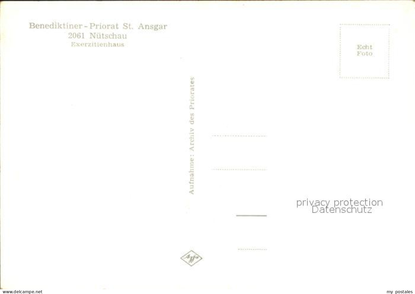 72405113 Nuetschau Benediktiner Priorat St Ansgar Exerzitienhaus Nuetschau - Bad Oldesloe
