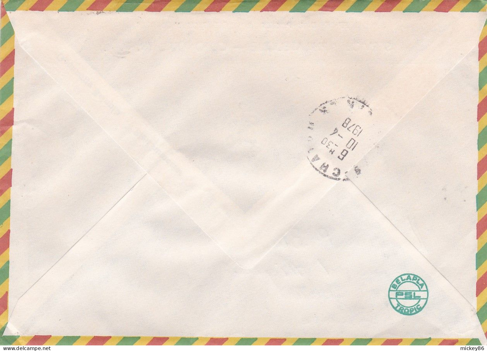 BENIN-1978-Lettre Recommandée En Franchise Postale De COTONOU Philatélie  Pour CHATOU-78 (France)..... Cachet - Benin - Dahomey (1960-...)