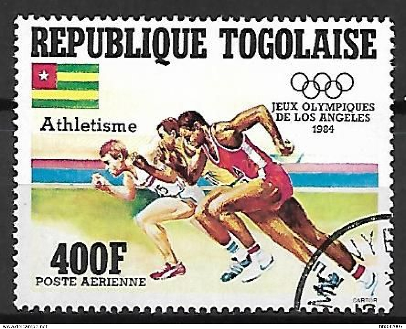 T O G O     -     Aéro    -    COURSE   /   SPRINT     -    Oblitéré - Togo (1960-...)