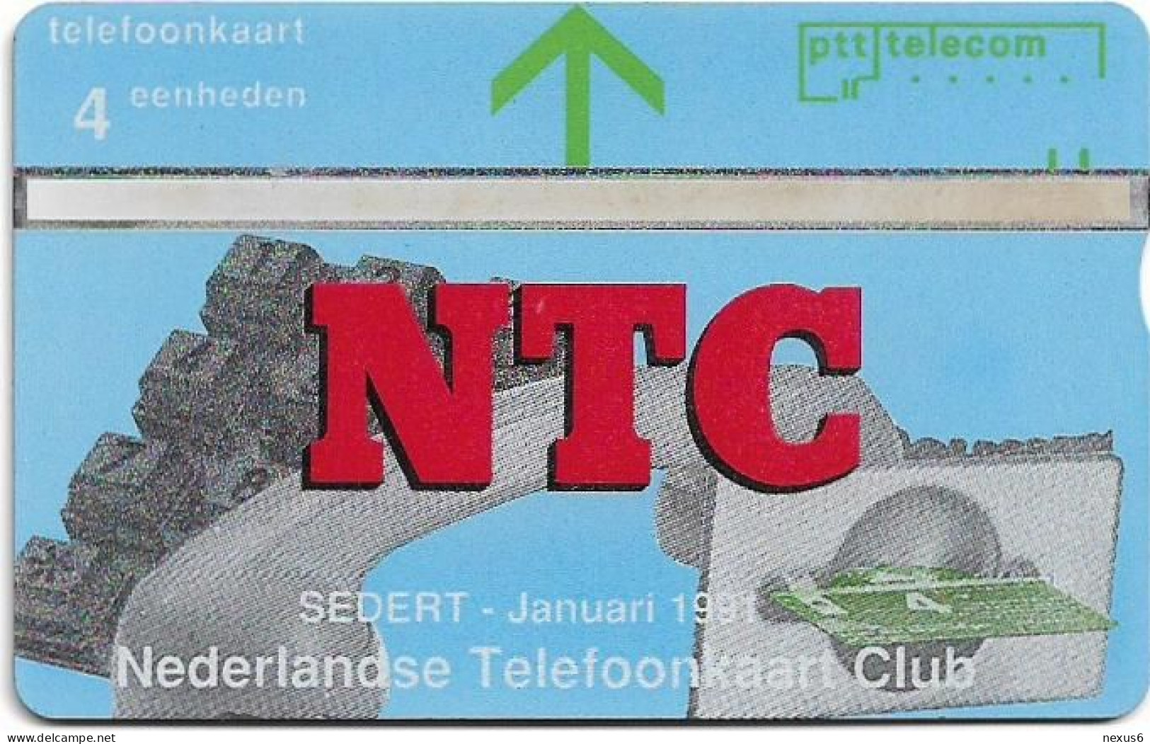 Netherlands - KPN - L&G - R006 - NTC - 105L - 05.1991, 4Units, 5.000ex, Mint - Privé