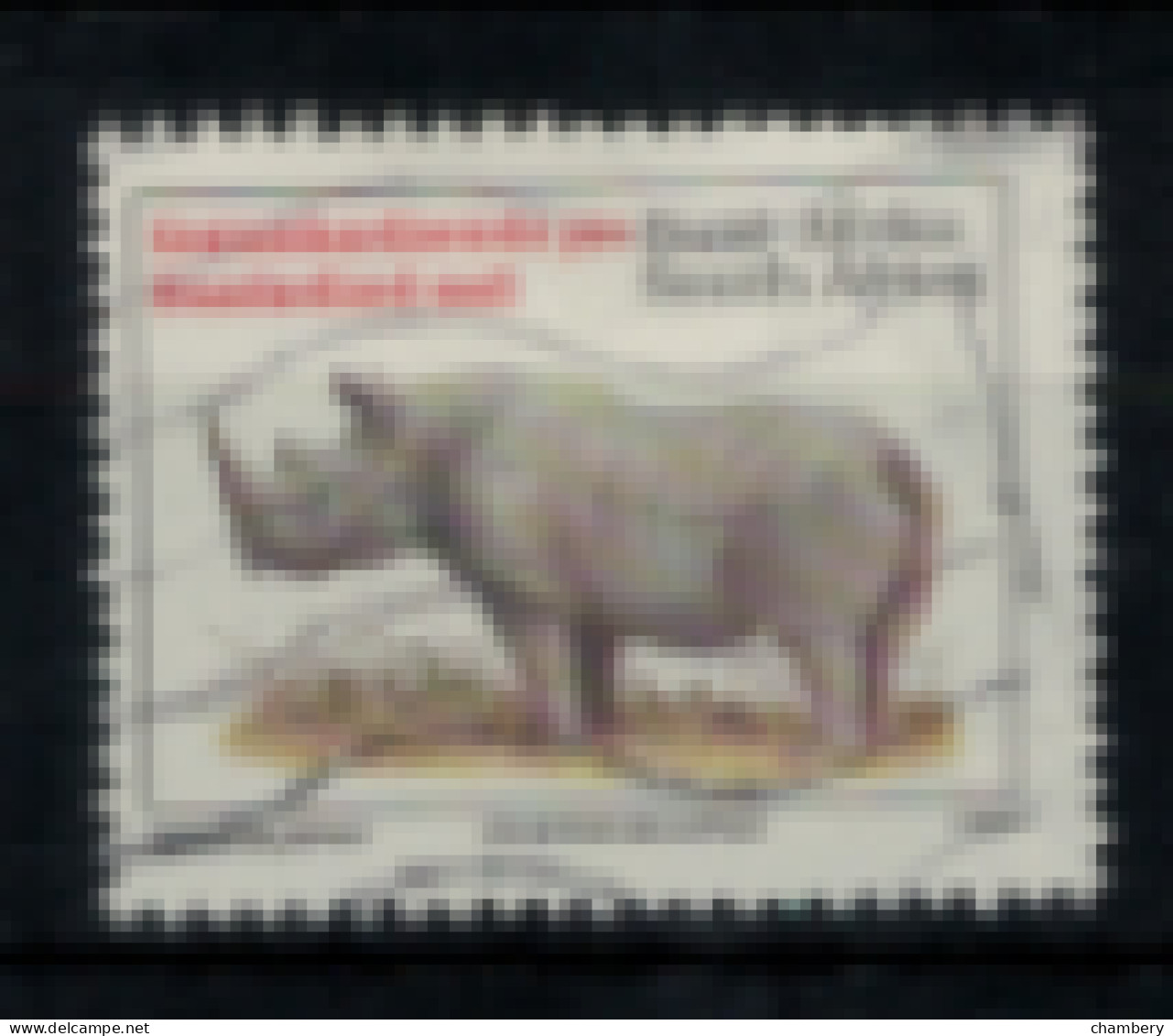 Afrique Du Sud - "Faune Indigène : Rhinocéros" - Oblitéré N° 813 De 1993 - Gebraucht