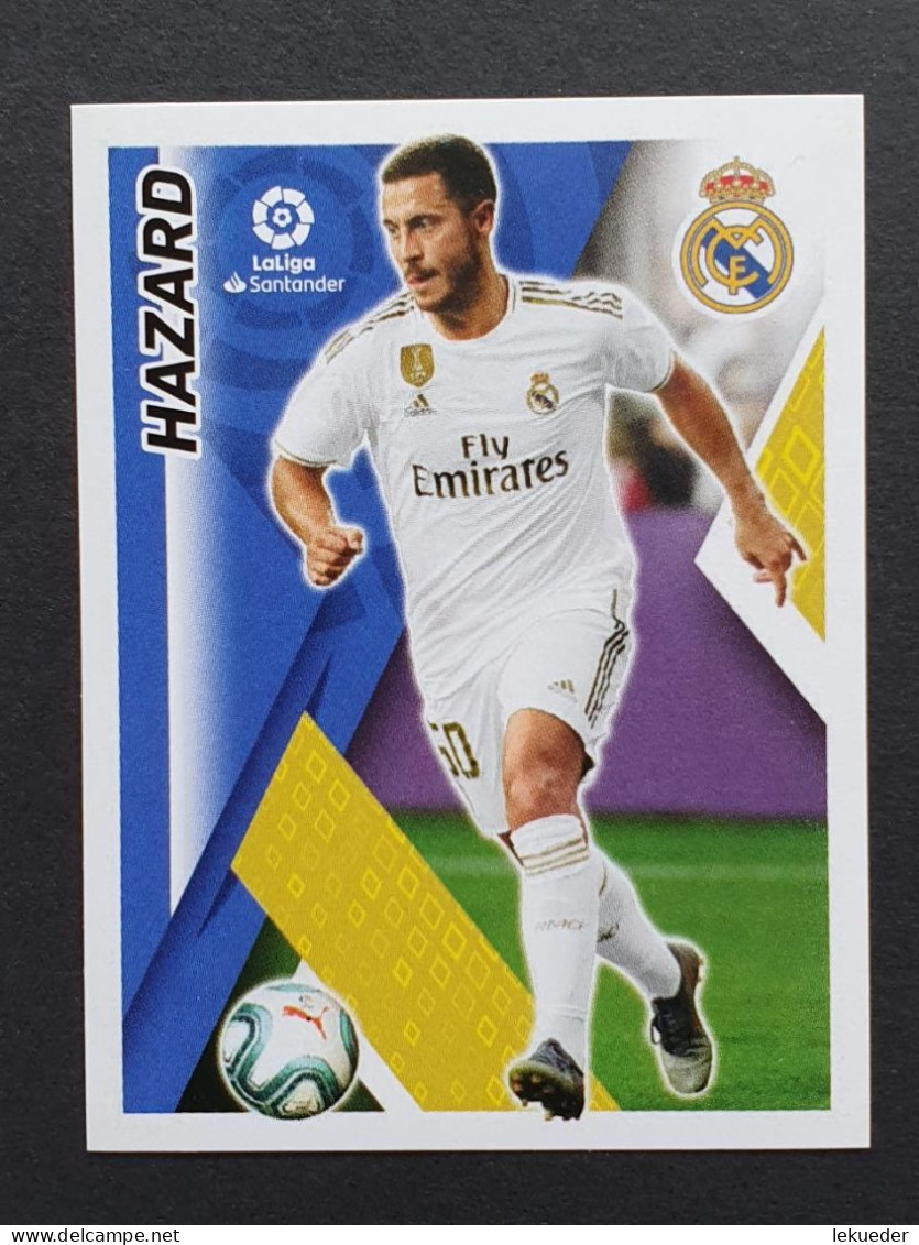 Action #112 EDEN HAZARD (Real Madrid) - PANINI Liga 2019-20 Sudamérica/Brazil - Trading Cards