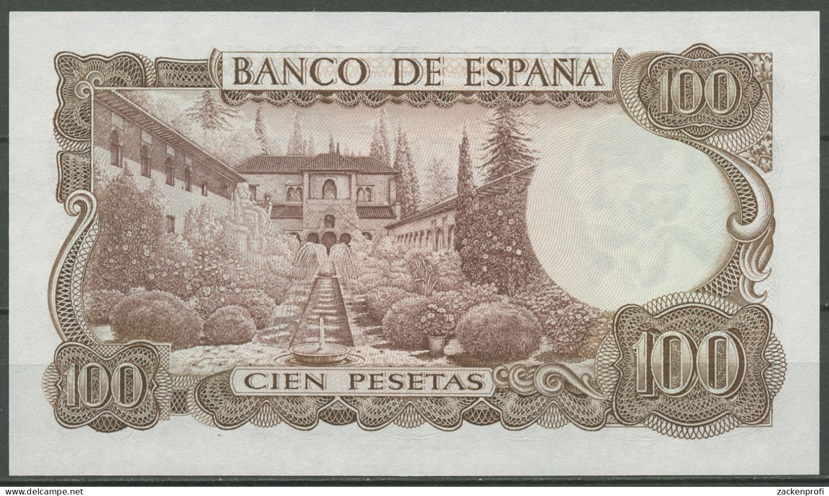 Spanien 100 Pesetas 1970, Manuel De Falla, KM 152 A, Kassenfrisch (K767) - 100 Pesetas