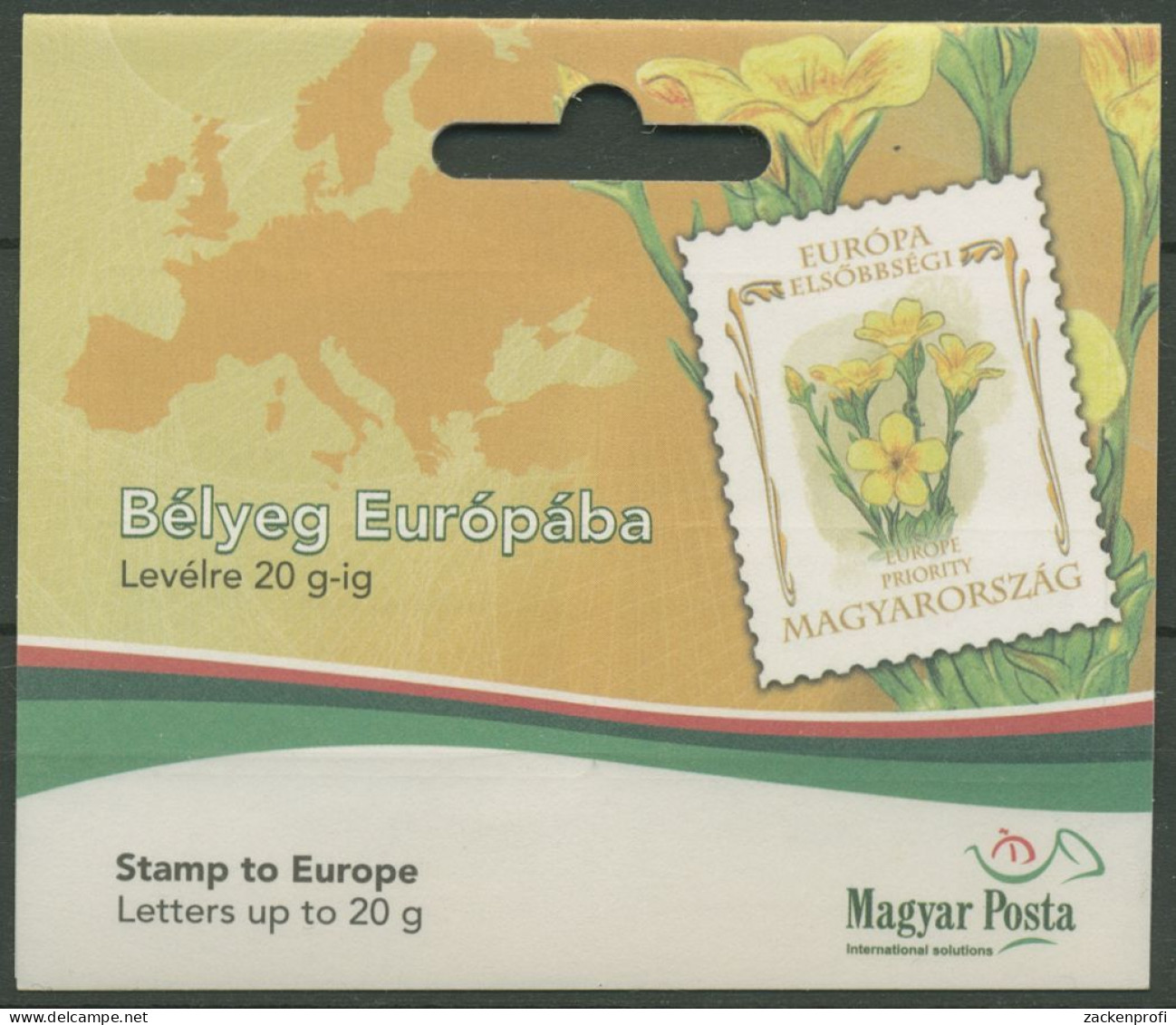 Ungarn 2007 Blumen Piliser Lein Markenheftchen 5245 MH Postfrisch (C62280) - Carnets