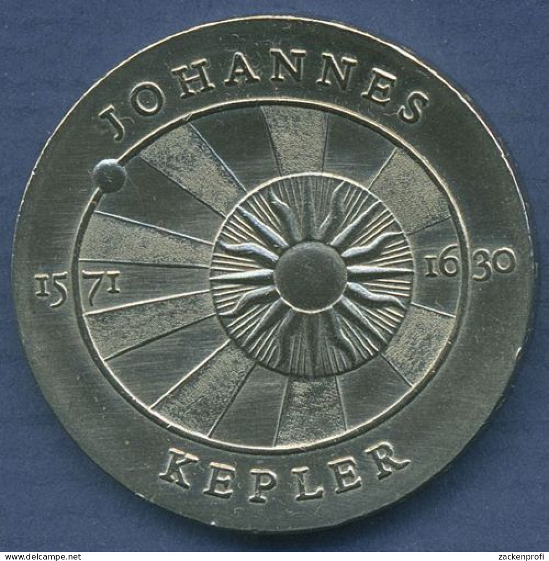 DDR 5 Mark 1971 Johannes Kepler, J 1534 Vz/st (m2906) - 5 Marcos