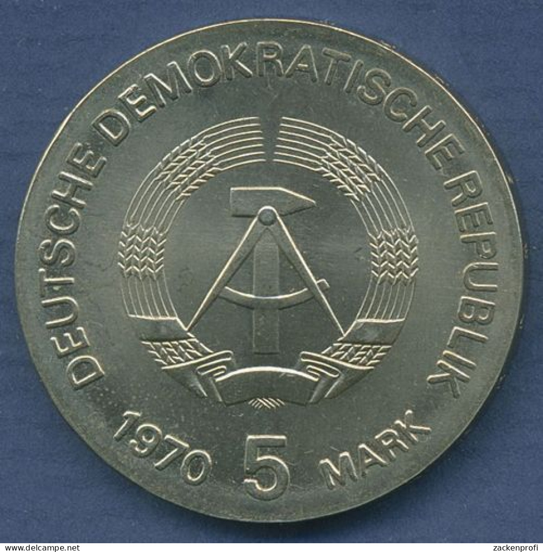 DDR 5 Mark 1970 Wilhelm Conrad Röntgen, J 1530 St (m3827) - 5 Marchi