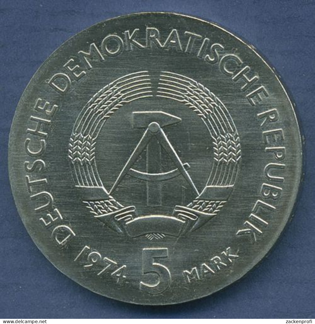DDR 5 Mark 1974 Philipp Reis Fernsprecher, J 1550 Vz/st (m2909) - 5 Marchi