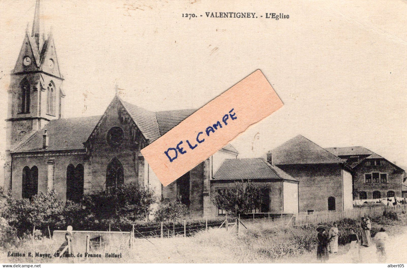 25 - Valentigney - L'Eglise - Valentigney