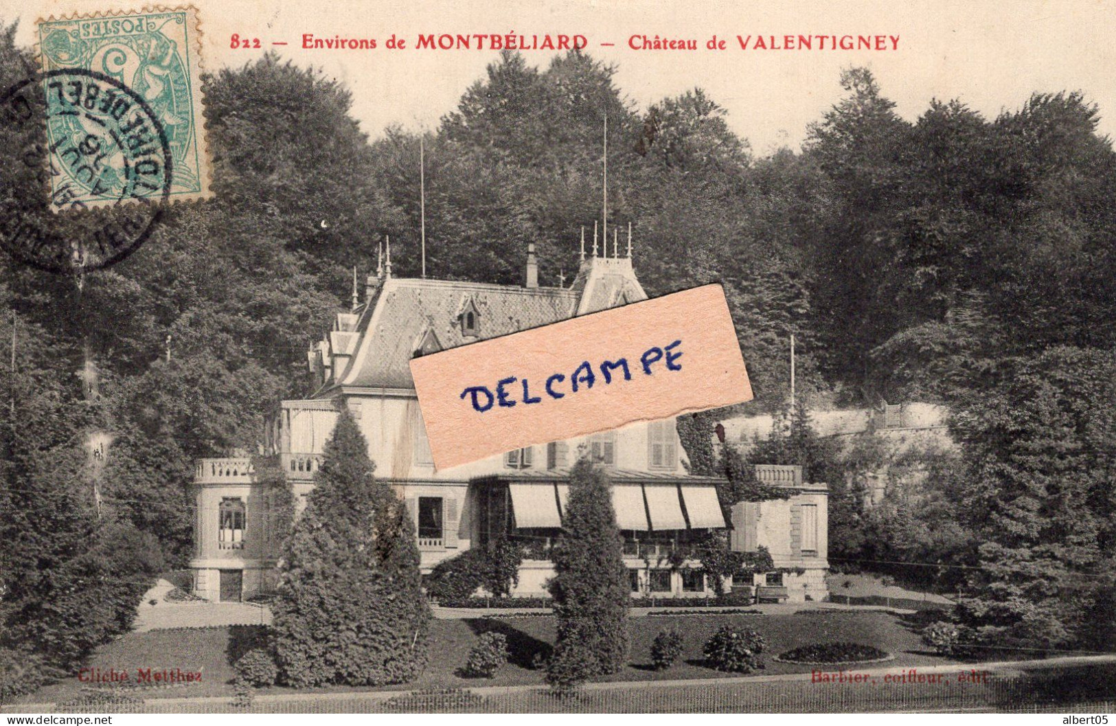 25 - Valentigney -Le Château De Valentigney - Valentigney