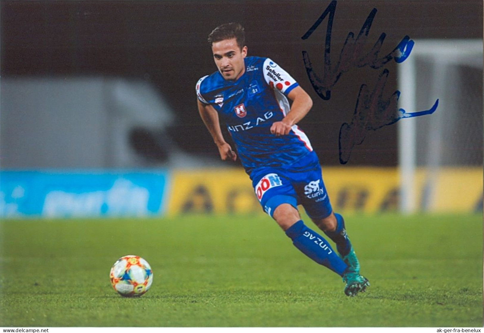 2) Autogramm Nikola Jelisic FC Blau-Weiß Linz 2019 BW Schweinfurt 05 Pipinsried Cloppenburg Planegg Krailling Türkgücü - Autografi