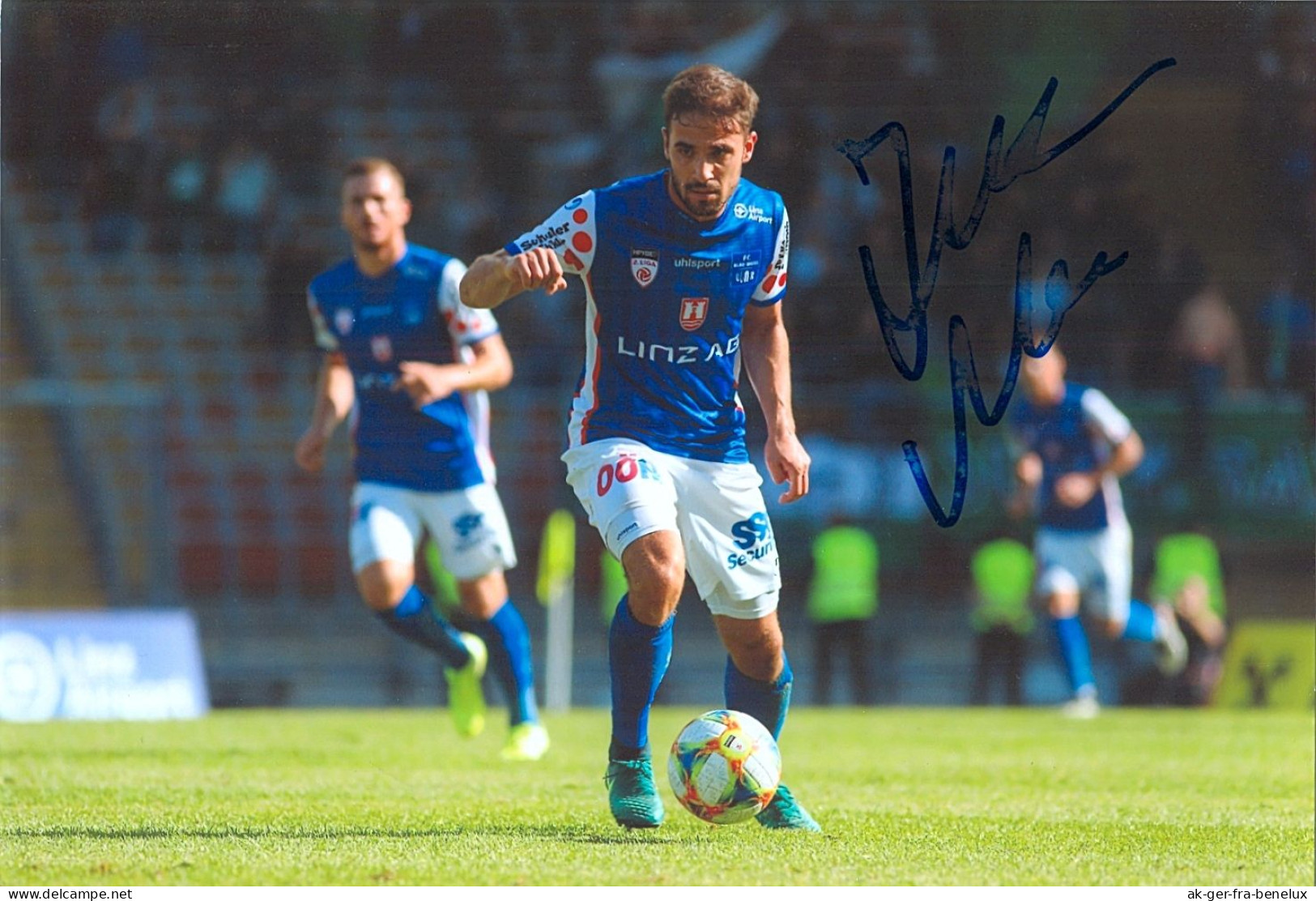 4) Autogramm Nikola Jelisic FC Blau-Weiß Linz 2019 BW Schweinfurt 05 Pipinsried Cloppenburg Planegg Krailling Türkgücü - Autografi