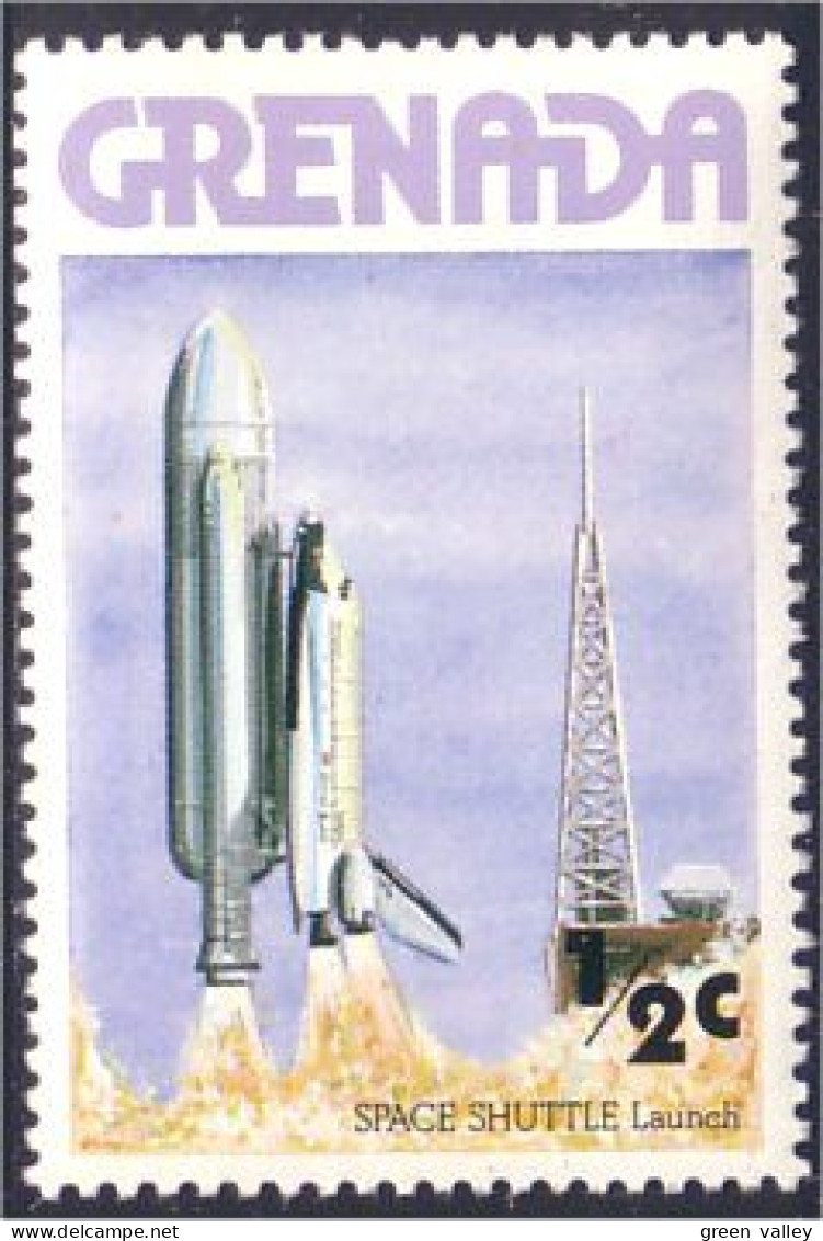 460 Grenada Space Shuttle Navette Spatiale MNH ** Neuf SC (GRE-145) - Asie